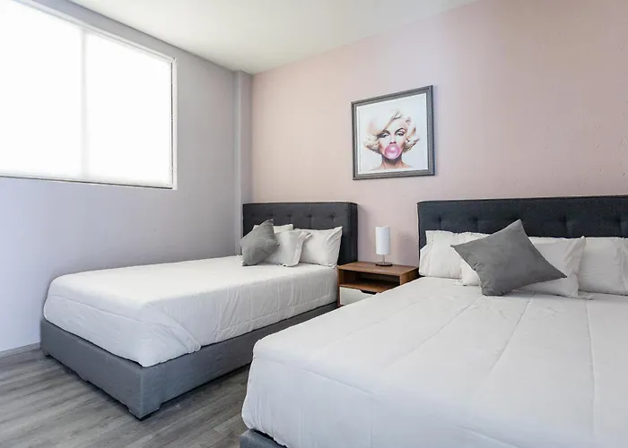 Apartment Roma Norte 2br - Parking Sleeps 6 -great Wifi *