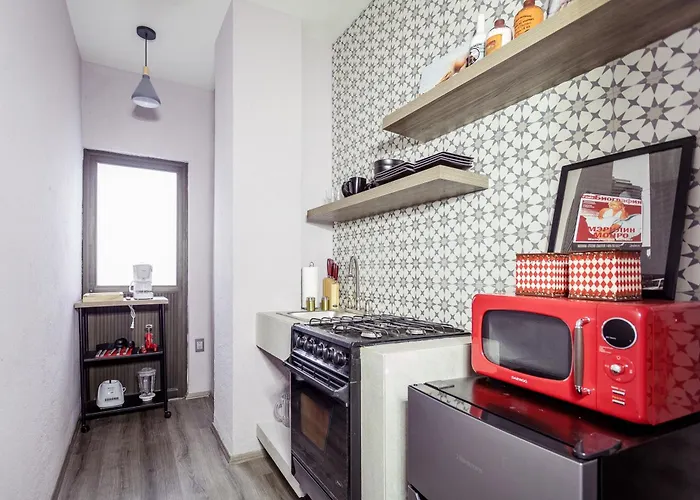 Apartment Roma Norte 2br - Parking Sleeps 6 -great Wifi